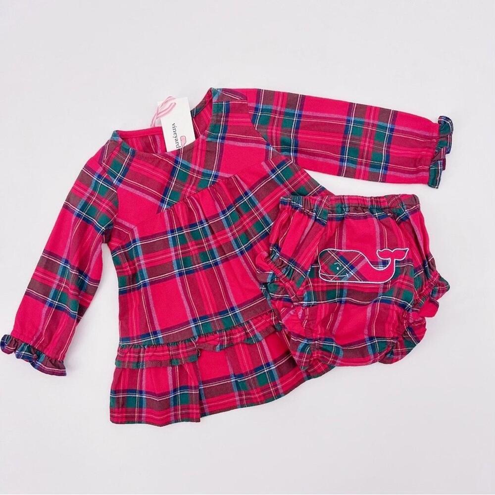 NWT Vineyard Vines Nantucket Tartan Dress with DC